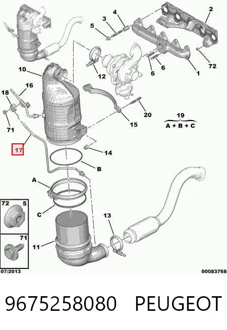  9675258080 Peugeot/Citroen