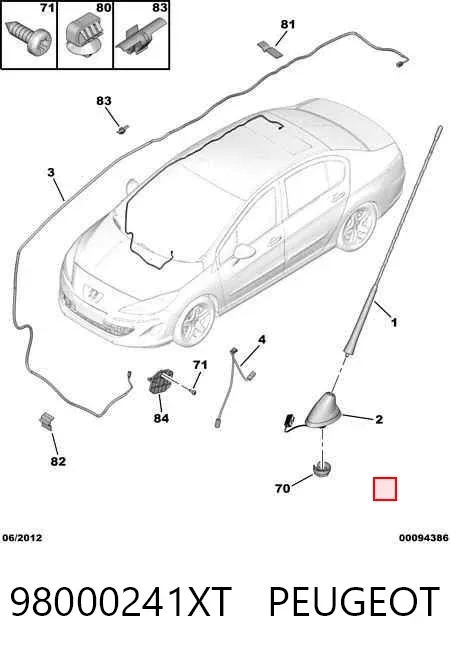  98000241XT Peugeot/Citroen