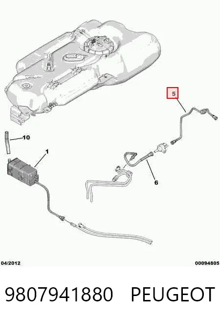  9807941880 Peugeot/Citroen