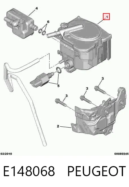 Топливный фильтр E148068 Peugeot/Citroen