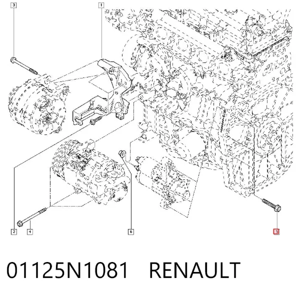 01125N1081 Renault (RVI)