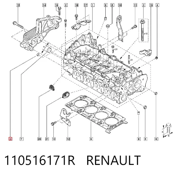  110516171R Renault (RVI)