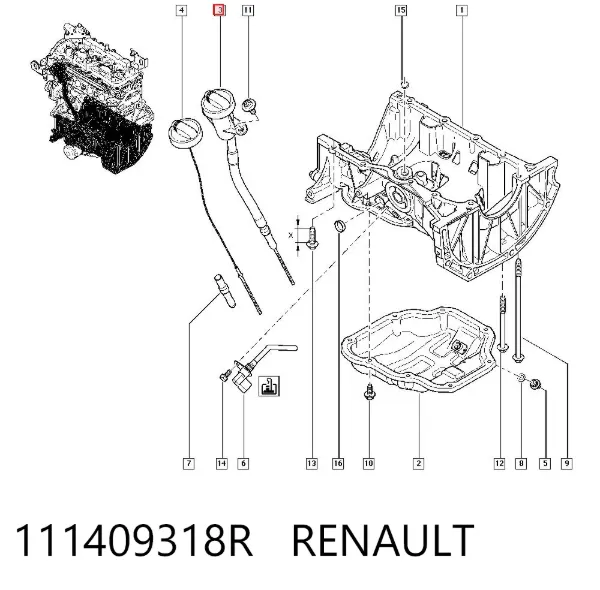  111409318R Renault (RVI)