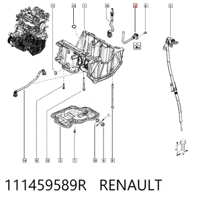 Датчик уровня масла двигателя RENAULT 111459589R