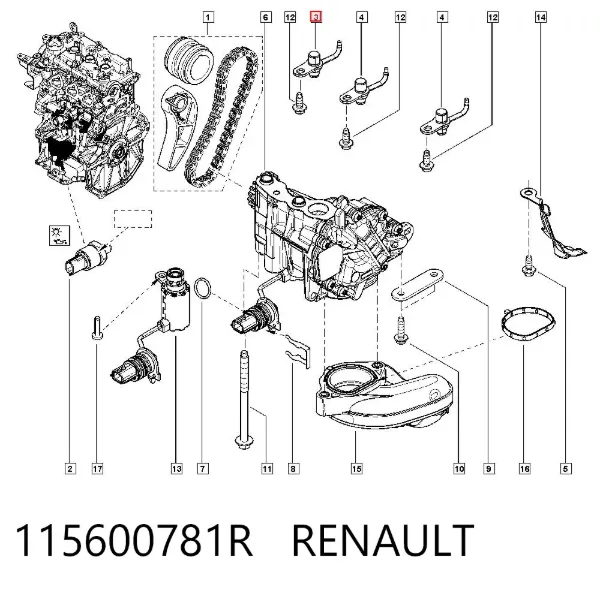  115600781R Renault (RVI)