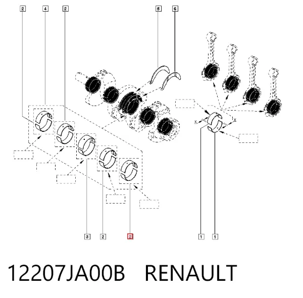  12207JA00B Renault (RVI)
