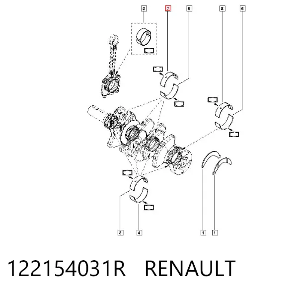  122154031R Renault (RVI)