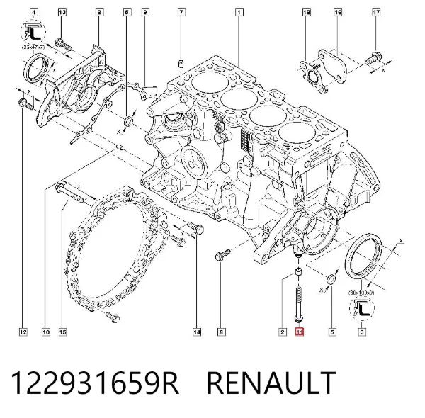  122931659R Renault (RVI)
