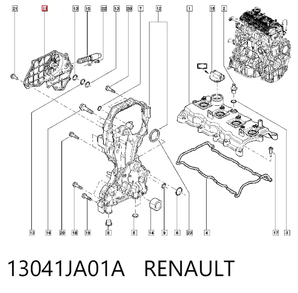  13041JA01A Renault (RVI)
