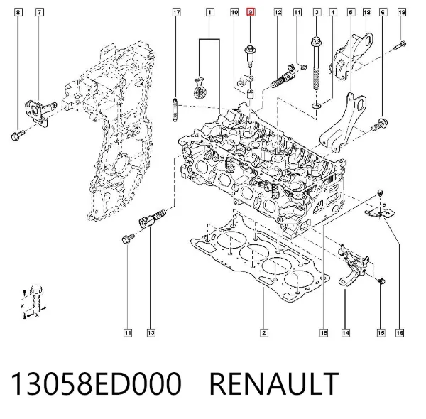  13058ED000 Renault (RVI)