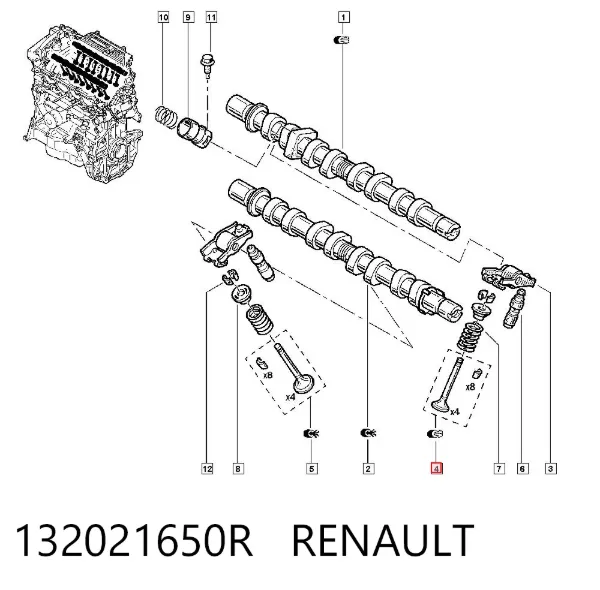  132021650R Renault (RVI)