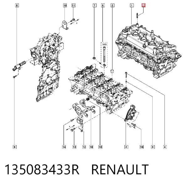  135083433R Renault (RVI)