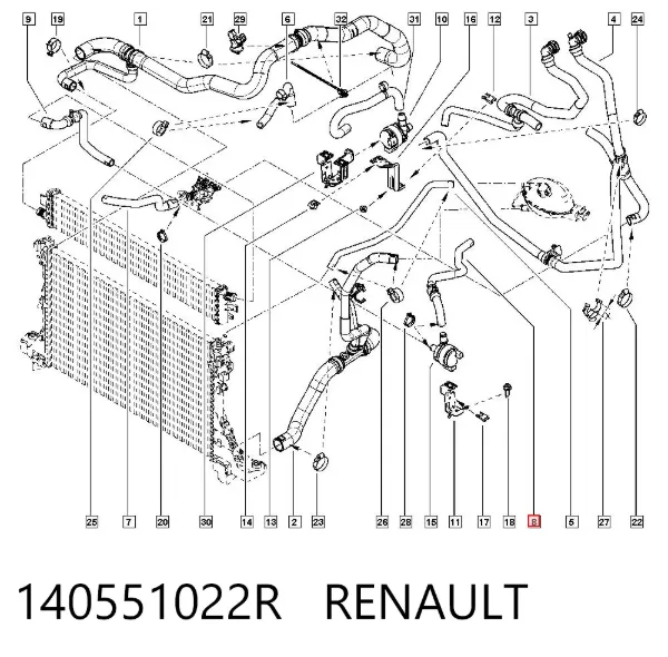  140551022R Renault (RVI)