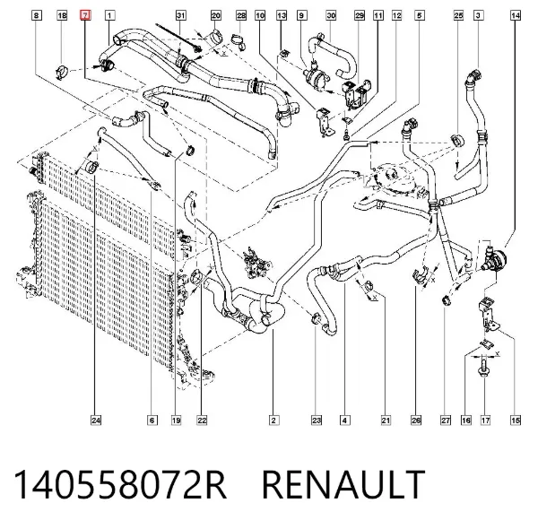  140558072R Renault (RVI)