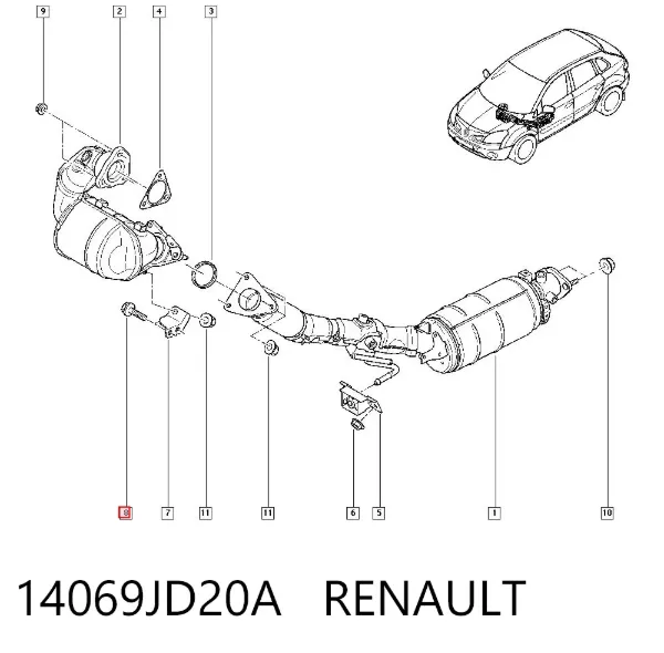  14069JD20A Renault (RVI)