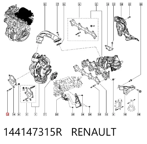  144147315R Renault (RVI)