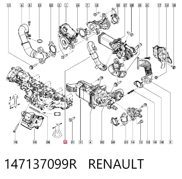  147137099R Renault (RVI)