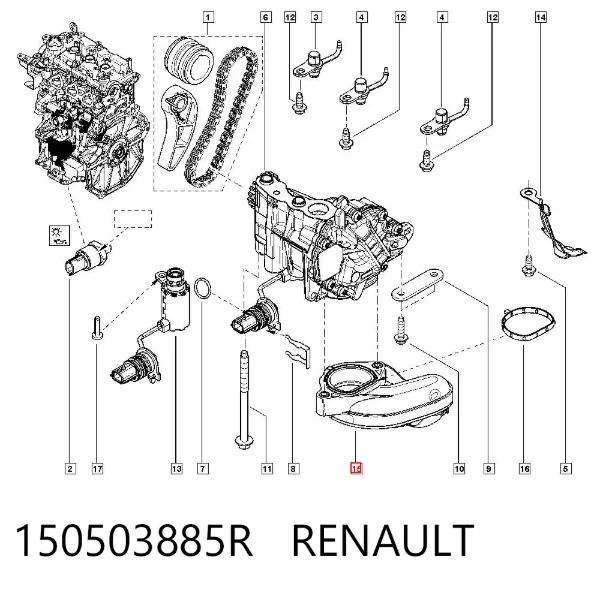  150503885R Renault (RVI)