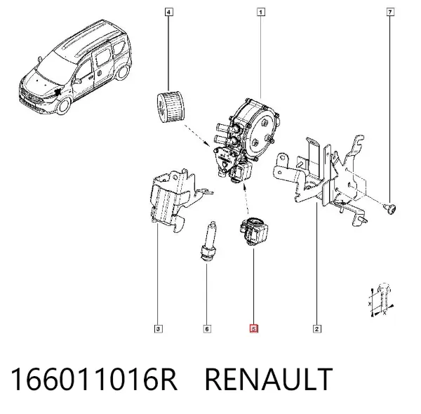  166011016R Renault (RVI)