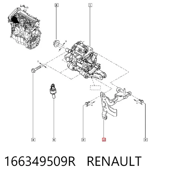  166349509R Renault (RVI)