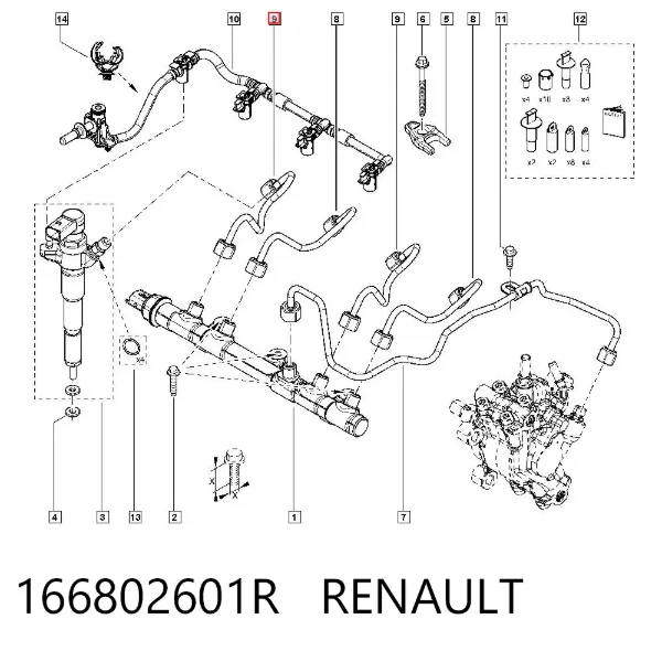  166802601R Renault (RVI)
