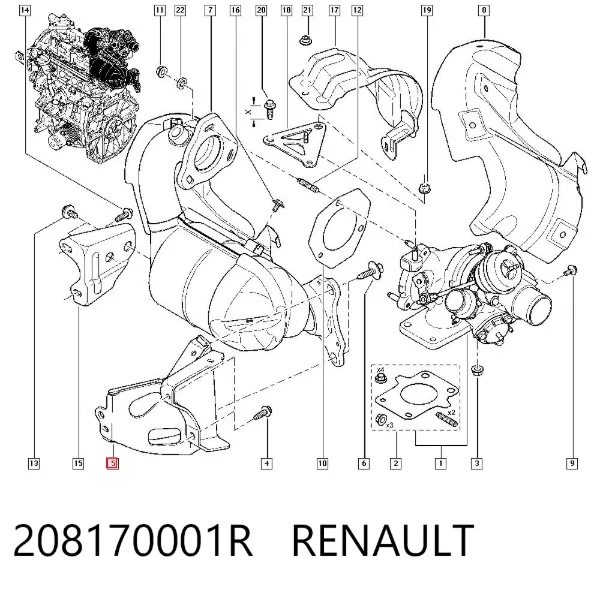  208170001R Renault (RVI)