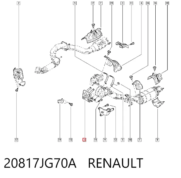 20817JG70A Renault (RVI)