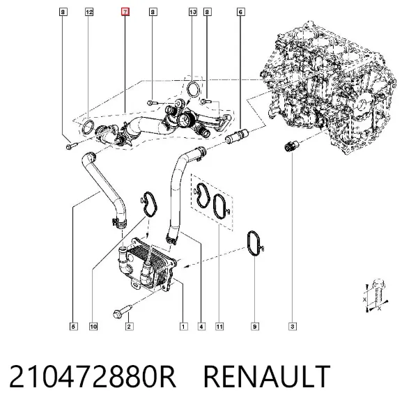  210472880R Renault (RVI)