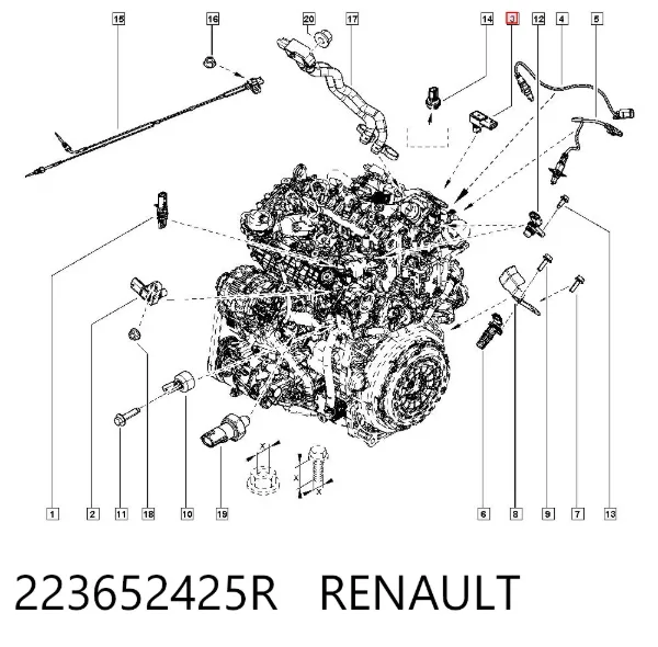  223652425R Renault (RVI)