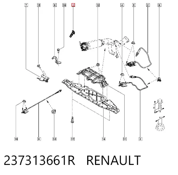 Датчик распредвала 237313661R Renault (RVI)