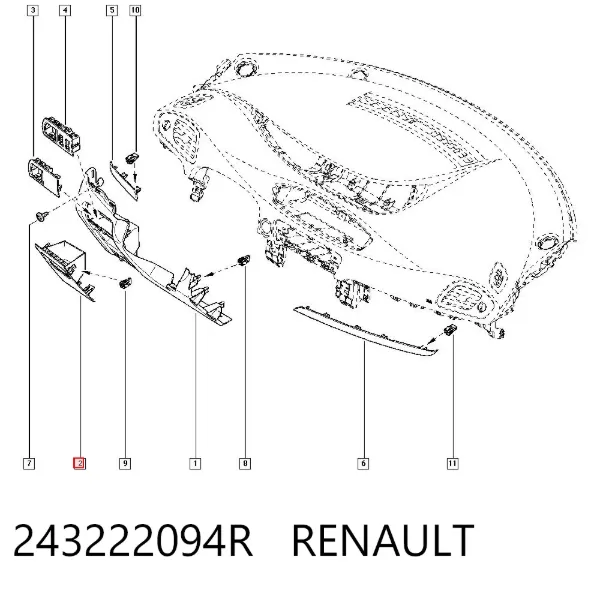  243222094R Renault (RVI)