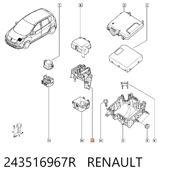  243516967R Renault (RVI)