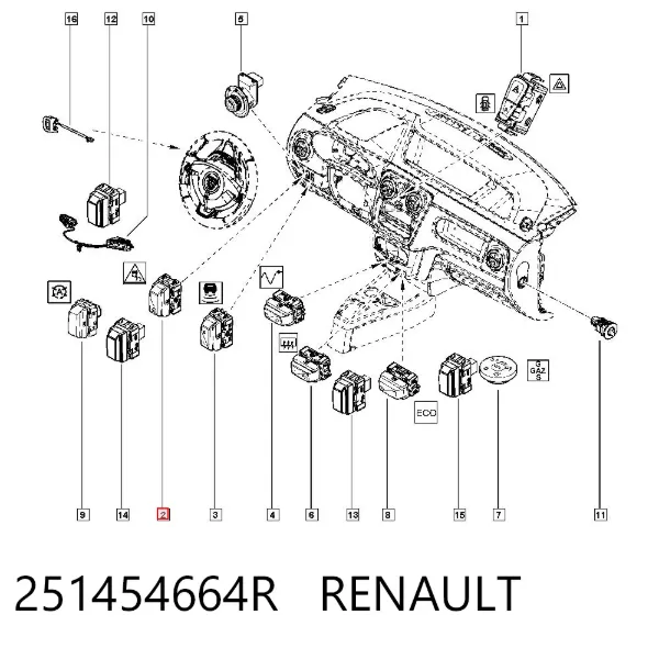  251454664R Renault (RVI)