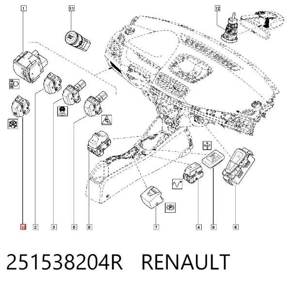  251538204R Renault (RVI)