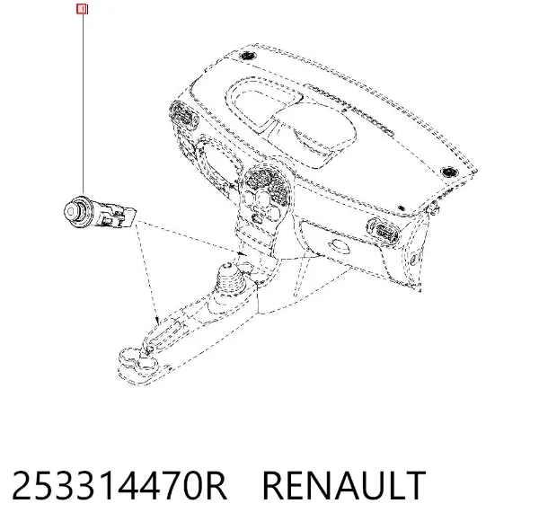 Прикуриватель 253314470R Renault (RVI)