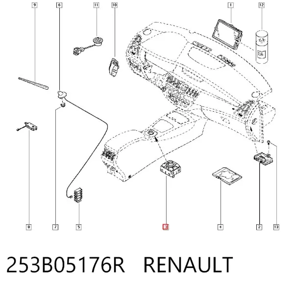  253B05176R Renault (RVI)