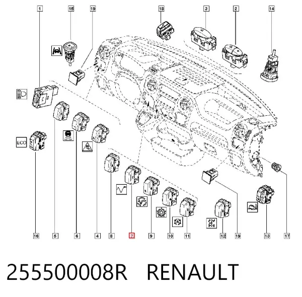  255500008R Renault (RVI)