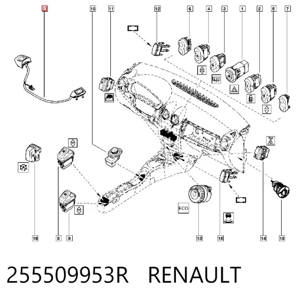  255509953R Renault (RVI)