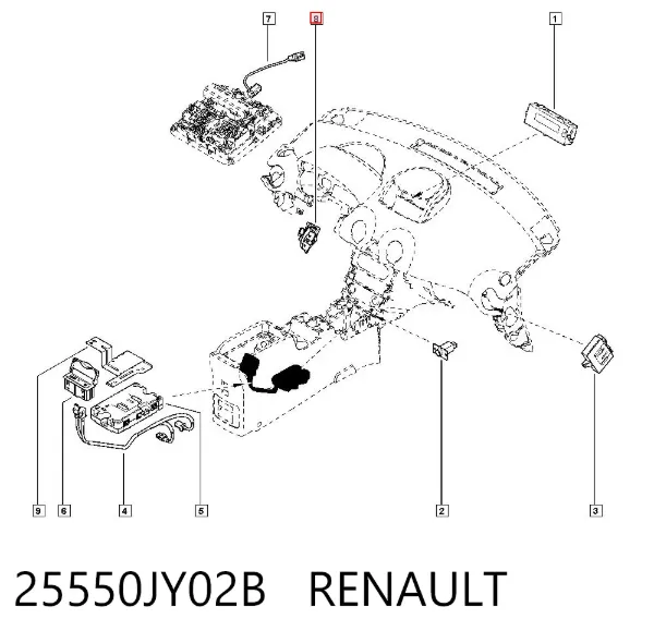  25550JY02B Renault (RVI)