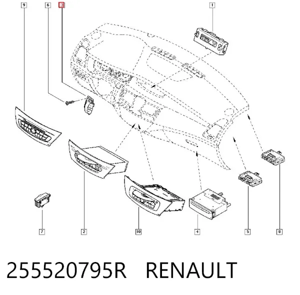  255520795R Renault (RVI)