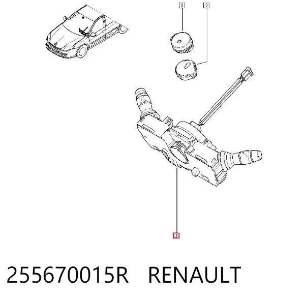  255670015R Renault (RVI)