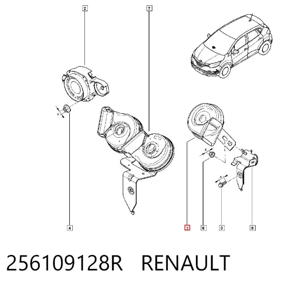  256109128R Renault (RVI)