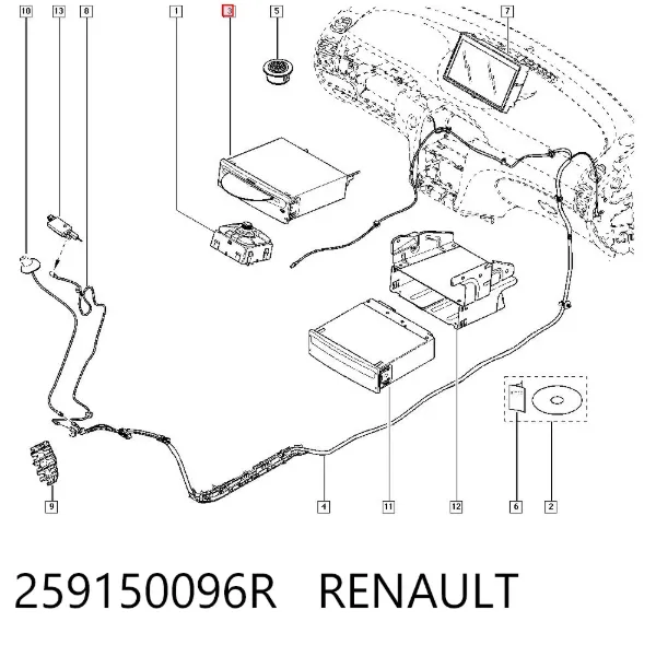  259150096R Renault (RVI)