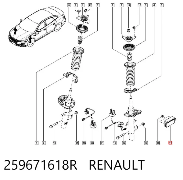  259671618R Renault (RVI)