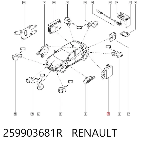  259903681R Renault (RVI)