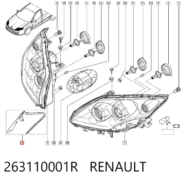  263110001R Renault (RVI)