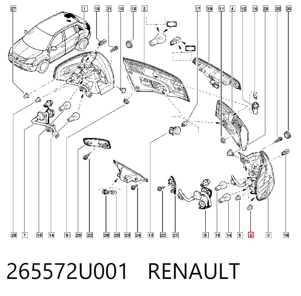  265572U001 Renault (RVI)