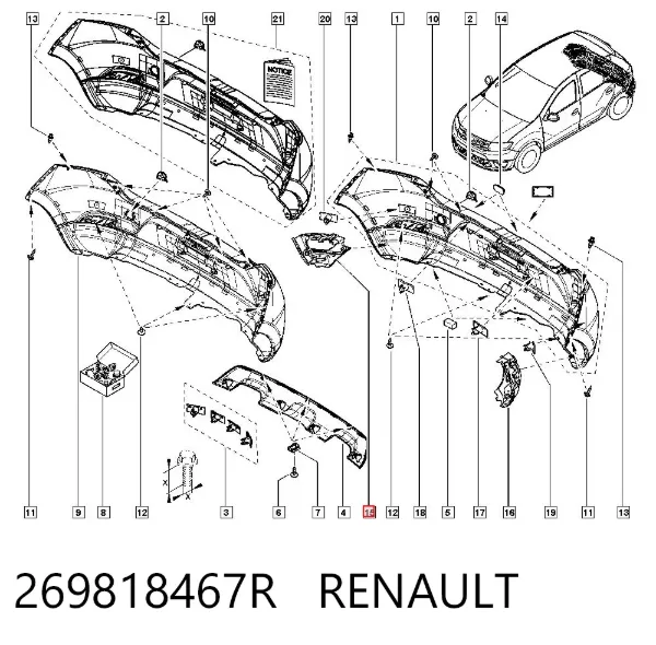  269818467R Renault (RVI)