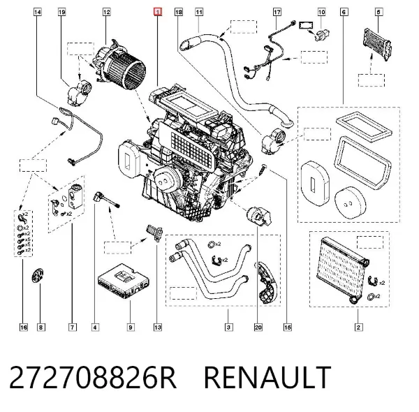  272708826R Renault (RVI)