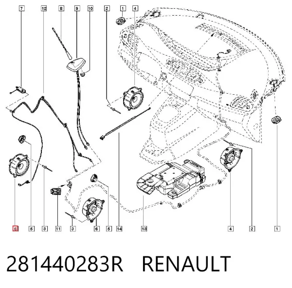  281440283R Renault (RVI)